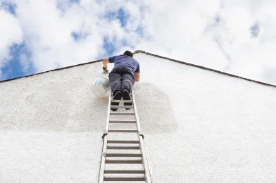 Peinture extérieure à Roudouallec — façades et ravalement